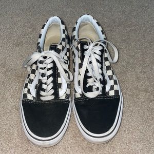 ✨Checkered Old School Vans✨